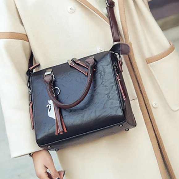 NWOT Crossbody Shoulder Bag Boston Hand Bag - Picture 3 of 4